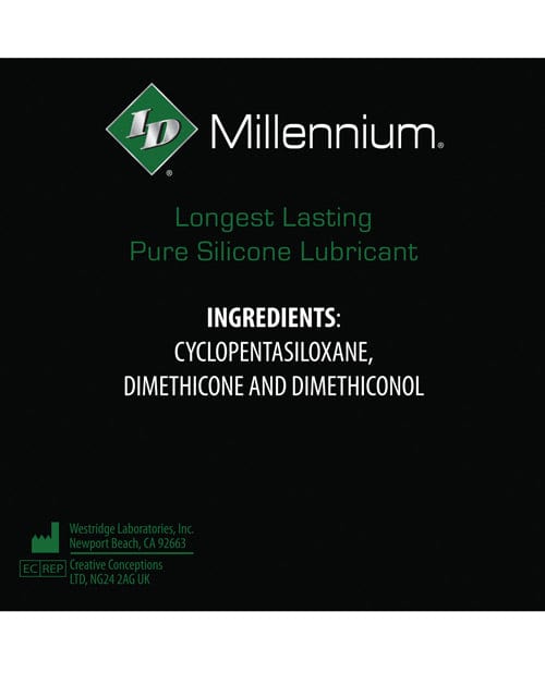 Westridge Laboratories Id Millennium Silicone Lubricant Lubes