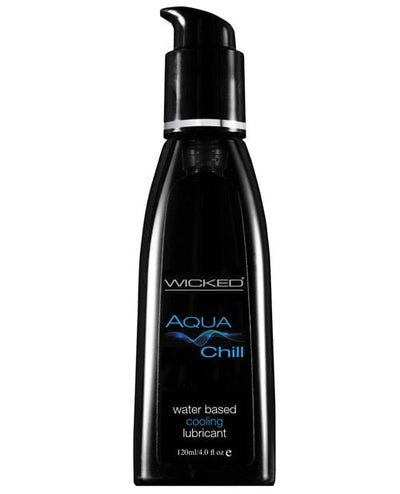 Wicked Sensual Care Wicked Sensual Care Aqua Chill Water Based Cooling Lubricant 4 Oz Lubes