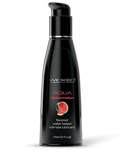 Wicked Sensual Care Wicked Sensual Care Aqua Water Based Lubricant - 4 Oz. Watermelon Lubes