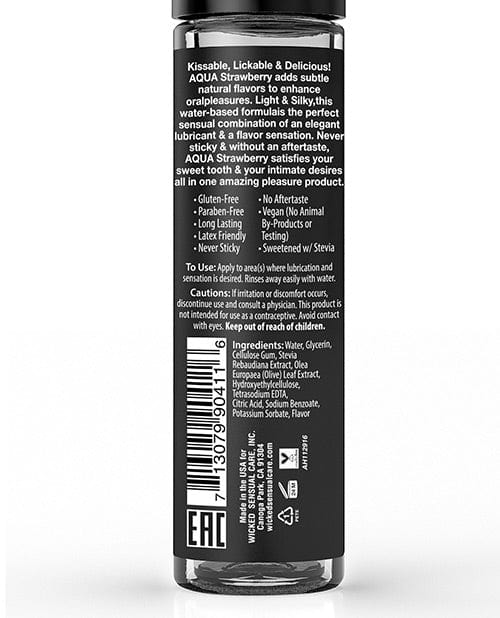 Wicked Sensual Care Wicked Sensual Care Aqua Waterbased Lubricant Lubes