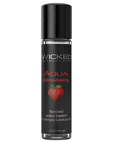 Wicked Sensual Care Wicked Sensual Care Aqua Waterbased Lubricant Strawberry Lubes