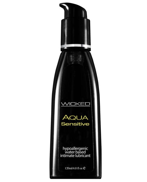 Wicked Sensual Care Wicked Sensual Care Hypoallergenic Aqua Sensitive Water Based Lubricant - 4 Oz. Unscented Lubes