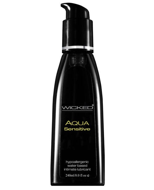 Wicked Sensual Care Wicked Sensual Care Hypoallergic Aqua Sensitive Lubricant - 8 Oz. Lubes