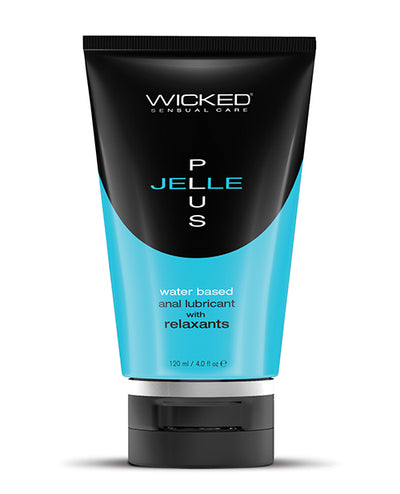 Wicked Sensual Care Wicked Sensual Care Jelle Plus Water Based Anal Lubricant With Relaxants 4 oz. Lubes