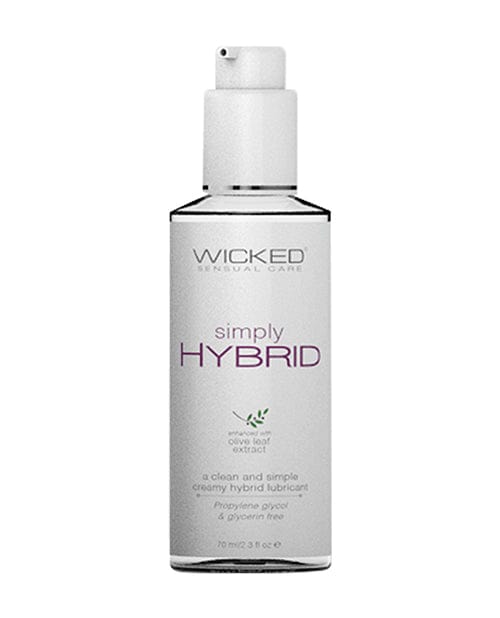 Wicked Sensual Care Wicked Sensual Care Simply Hybrid Lubricant 2.3oz Lubes