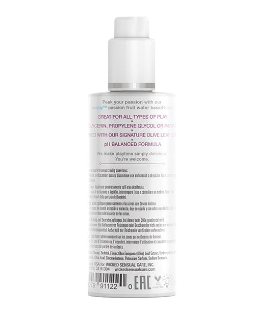 Wicked Sensual Care Wicked Sensual Care Simply Water Based Lubricant - 2.3 Oz Lubes