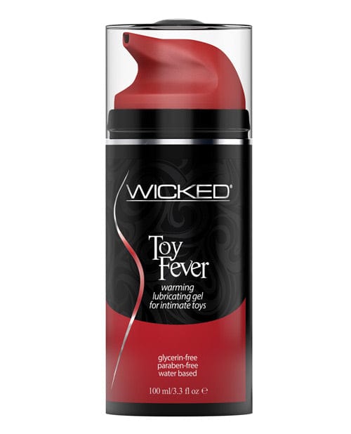 Wicked Sensual Care Toy Fever Water Based Warming Lubricant - 3.3 Oz.