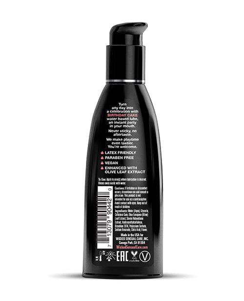 Wicked Sensual Care Wicked Sensual Care Water Based Lubricant Birthday Cake Lubes
