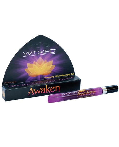 Wicked Sensual Care Awaken Stimulating Clitoral Massaging Gel - .3 Oz.