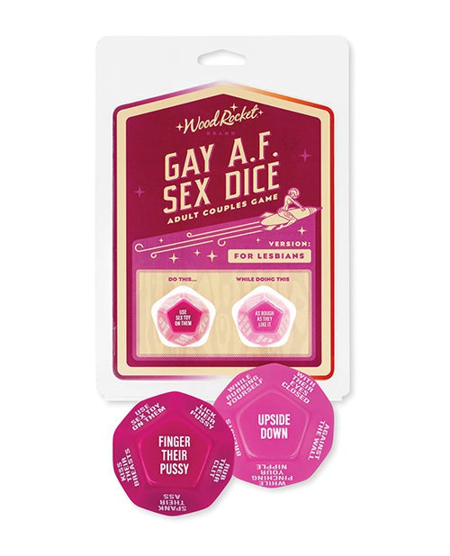 Wood Rocket Wood Rocket Gay AF Lesbian Couples Sex Game - Fuchsia More