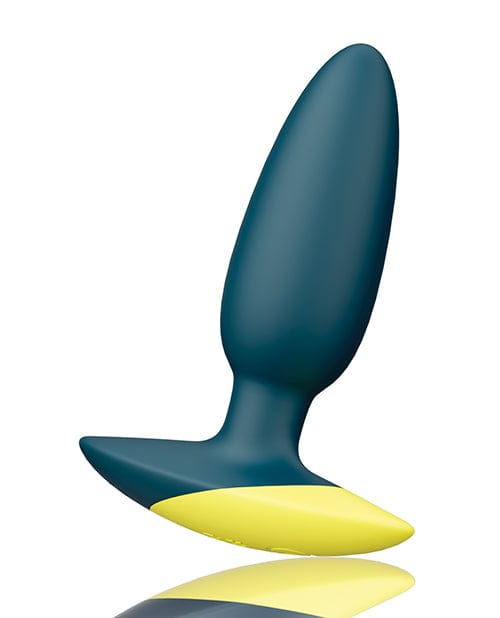 Wow Tech Romp Bass Vibrating Anal Plug - Teal Anal Toys