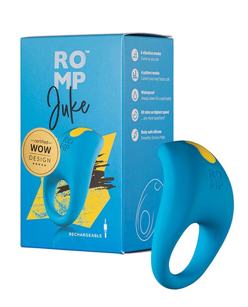 Wow Tech Romp Juke Cockring - Blue Penis Toys