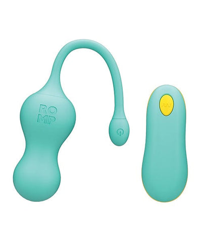 Wow Tech Romp Cello Remote Control G-spot Vibrating Egg - Blue Vibrators