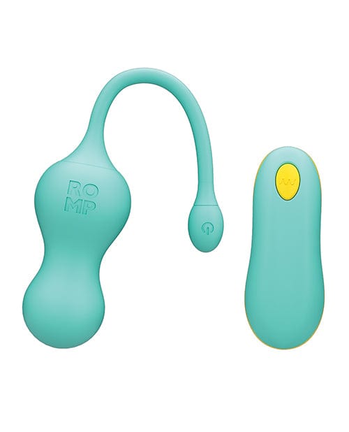 Wow Tech Romp Cello Remote Control G-spot Vibrating Egg - Blue Vibrators