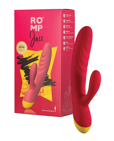 Wow Tech Romp Jazz Rabbit Vibrator - Berry Vibrators