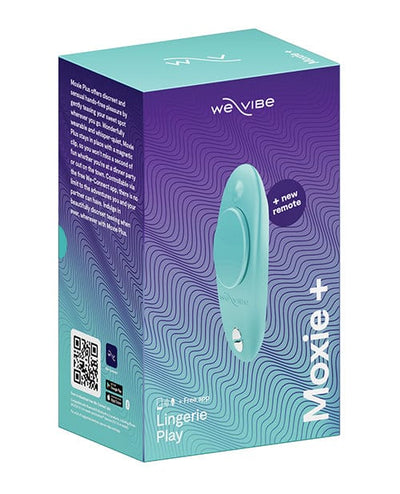 Wow Tech We-vibe Moxie+ Panty Vibe Aqua Vibrators