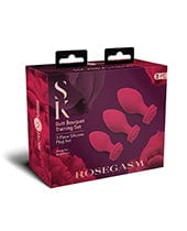 XGEN Secret Kisses Butt Bouquet Training Set - Red Anal Toys