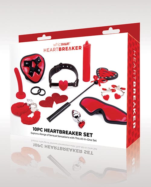 Whipsmart Heartbreaker 10 Pc Set - Black / Red