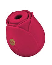 XGEN Secret Kisses Air Rose Bud Suction Clitoral Vibe - Red Vibrators