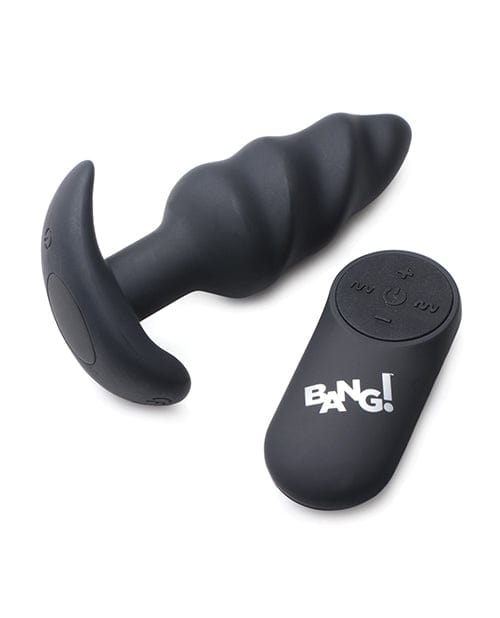 XR Brands Bang! Vibrating Butt Plug with Remote Control Anal Toys