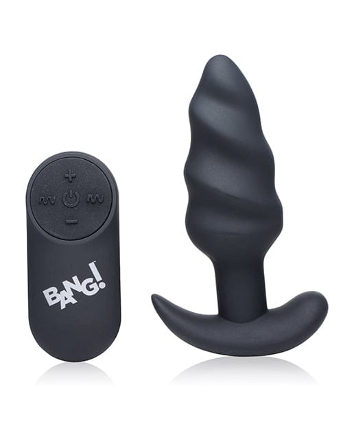 XR Brands Bang! Vibrating Butt Plug with Remote Control Anal Toys