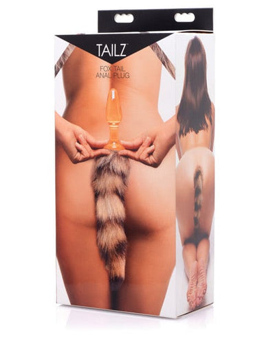 XR Brands Tailz Fox Tail Glass Anal Plug Anal Toys
