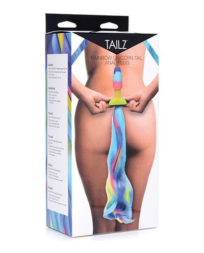 XR Brands Tailz Rainbow Unicorn Tail Anal Plug Anal Toys