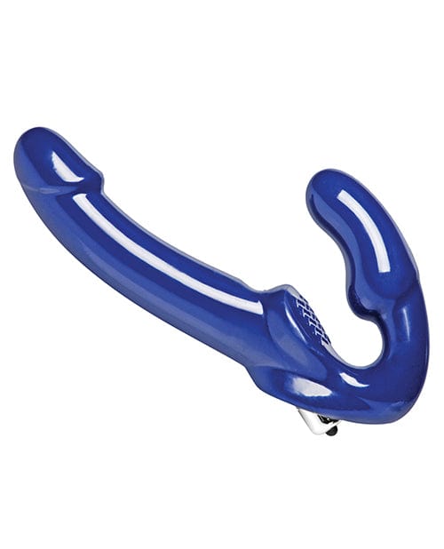 XR Brands Revolver II Strapless Strap On G-Spot Dildo - Blue Dildos
