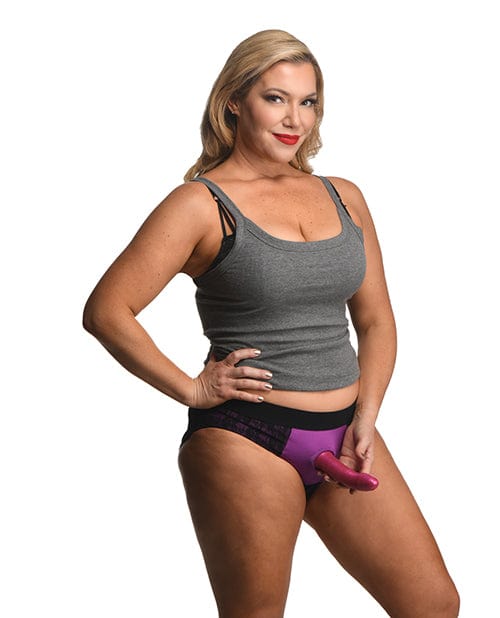 Strap-U Lace Crotchless Panty Harness