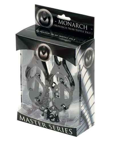 XR Brands Master Series Monarch Noir Nipple Vice Kink & BDSM