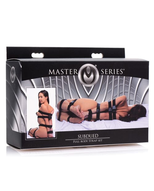 XR Brands Master Series Subdued Full Body Strap Set Kink & BDSM