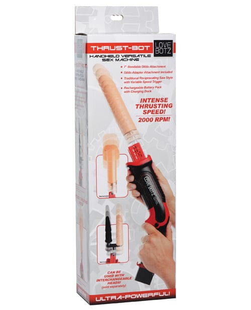 XR Brands Lovebotz Thrust Bot Handheld Multi Speed Sex Machine More