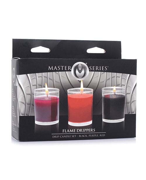 XR Brands Master Series Flame Drippers Candle Set - Multi Color More