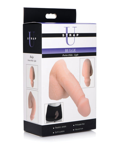 XR Brands Strap-U Bulge Packer Dildo Flesh More