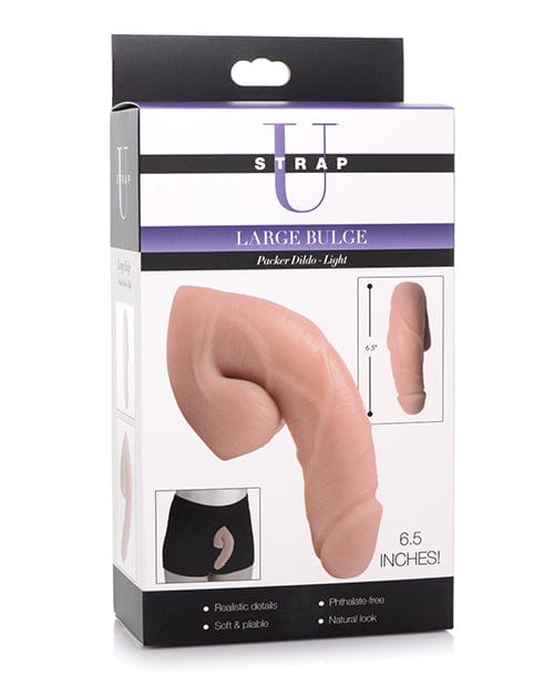 XR Brands Strap-U Large Bulge Packer Dildo Light More