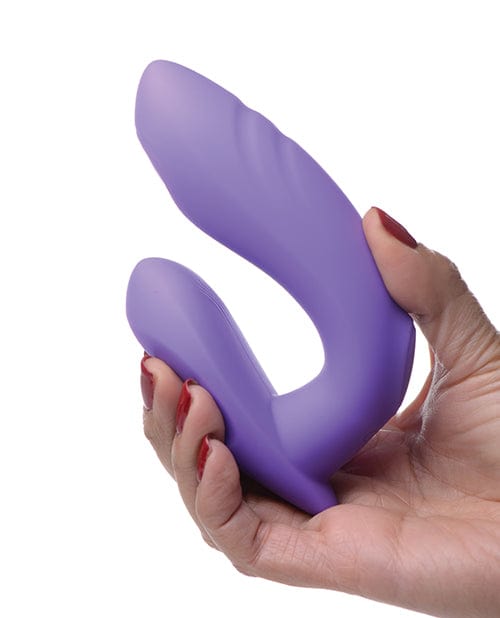 XR Brands Inmi 10x G-tap Tapping Silicone G Spot Vibrator - Purple Vibrators