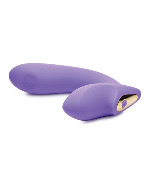 XR Brands Inmi 10x G-tap Tapping Silicone G Spot Vibrator - Purple Vibrators