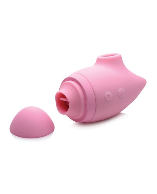 XR Brands Inmi Shegasm Kitty Licker Clit Stimulator - Pink Vibrators