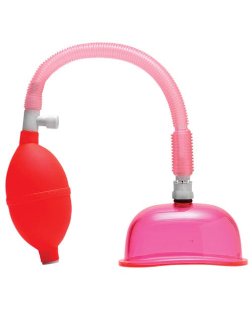 XR Brands Size Matters Clitoris Vaginal Pump Kit - Pink Vibrators