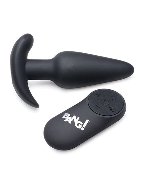 Xr LLC Bang! 21x Vibrating Silicone Butt Plug W/remote Anal Toys