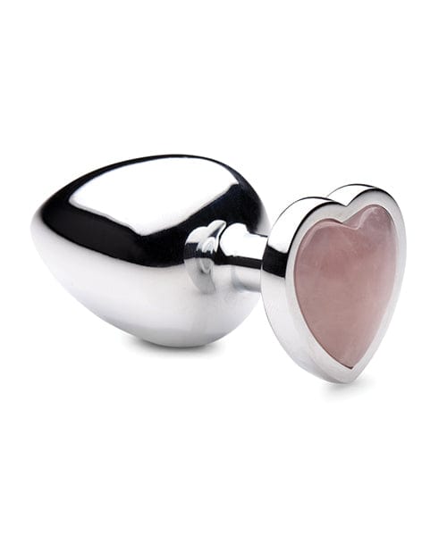 Xr LLC Booty Sparks Gemstones Rose Quartz Heart Anal Plug Anal Toys