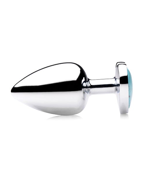 Xr LLC Booty Sparks Gemstones Turquoise Heart Anal Plug Anal Toys