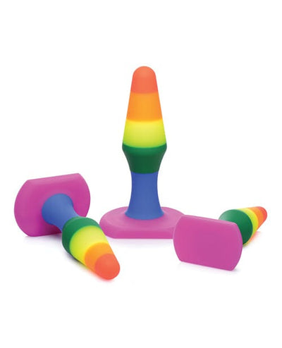 Xr LLC Frisky Rainbow Silicone Anal Trainer Set Anal Toys