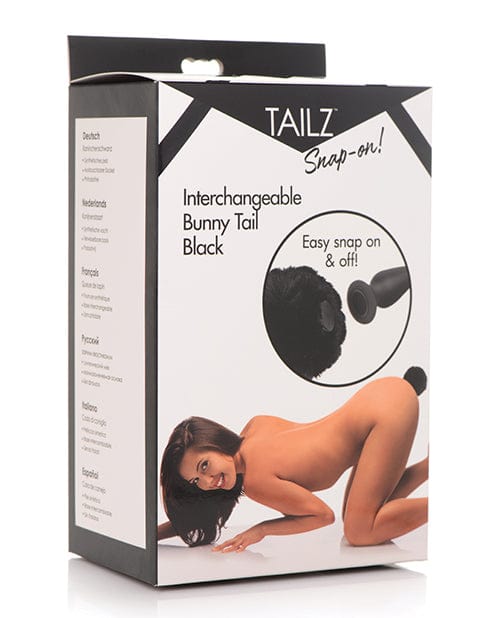 Xr LLC Tailz Interchangeable Bunny Tail Black Anal Toys