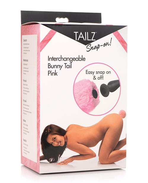 Xr LLC Tailz Interchangeable Bunny Tail Pink Anal Toys
