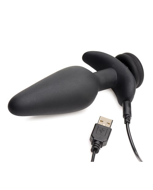 Xr LLC Tailz Snap On Interchangeable 10x Vibrating Silicone Anal Plug W/remote Anal Toys