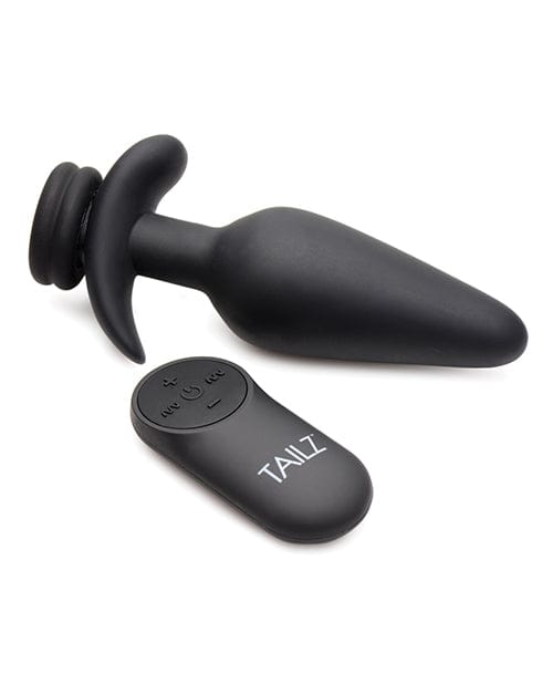 Xr LLC Tailz Snap On Interchangeable 10x Vibrating Silicone Anal Plug W/remote Anal Toys
