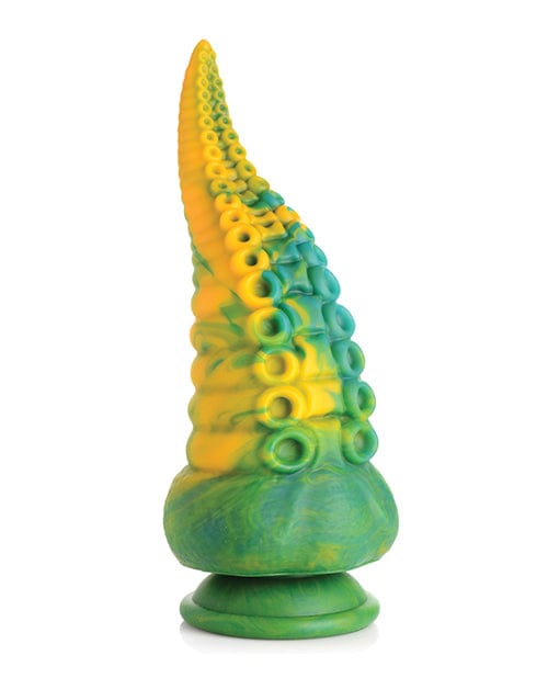 Xr LLC Creature Cocks Monstropus Tentacled Monster Silicone Dildo - Green-yellow Dildos