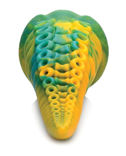 Xr LLC Creature Cocks Monstropus Tentacled Monster Silicone Dildo - Green-yellow Dildos