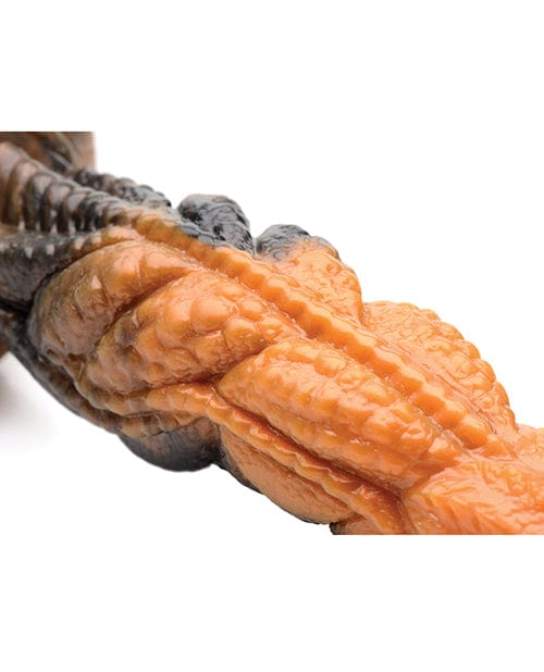 Xr LLC Creature Cocks Ravager Rippled Tentacle Silicone Dildo  - Orange-black Dildos